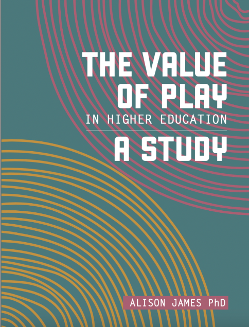 Book cover: The Value of Play in HE